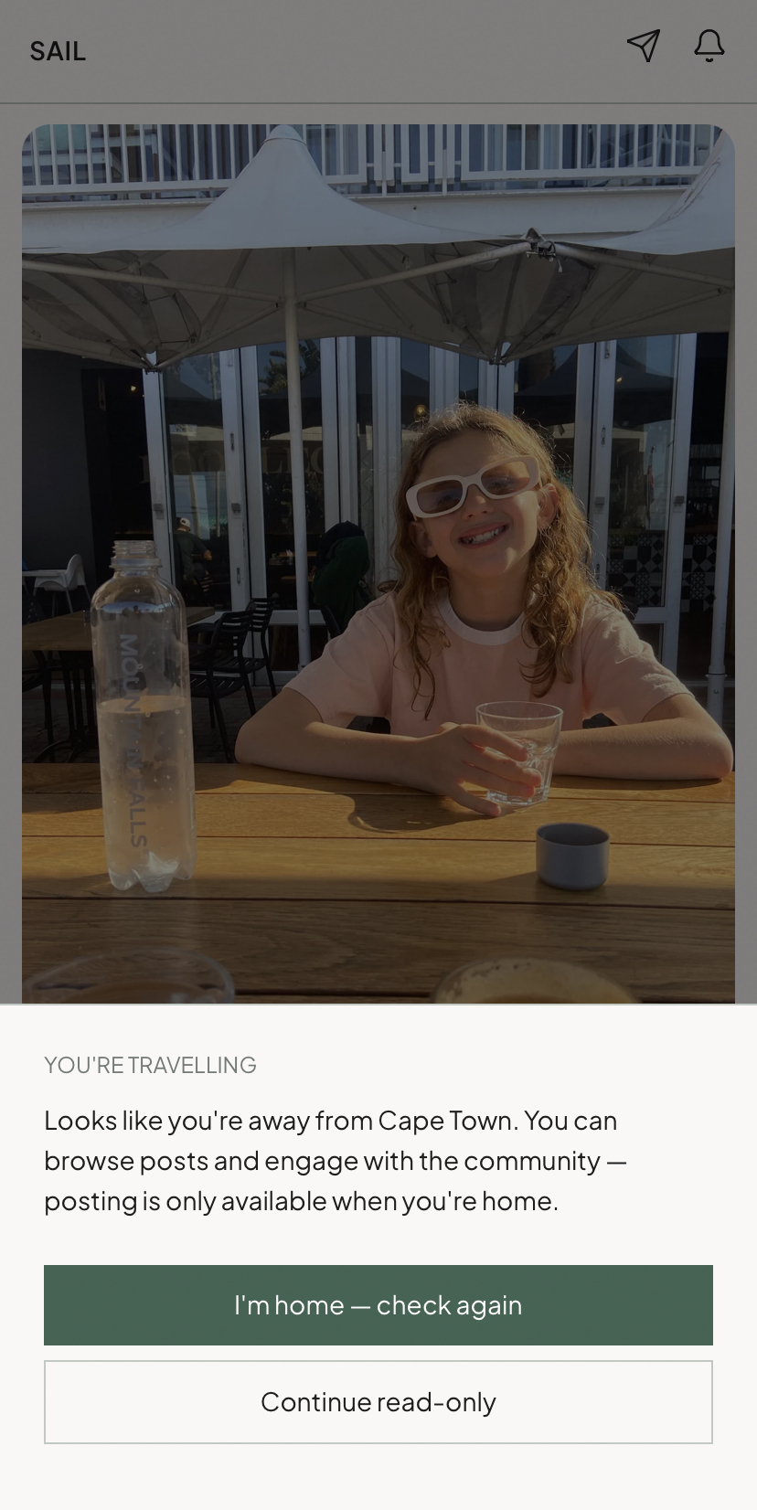 Local only screenshot
